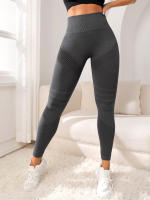 Mallas sin costuras para gimnasio para mujer, pantalones deportivos para Yoga, mallas elásticas de cintura alta, mallas deportivas, ropa deportiva - details 1
