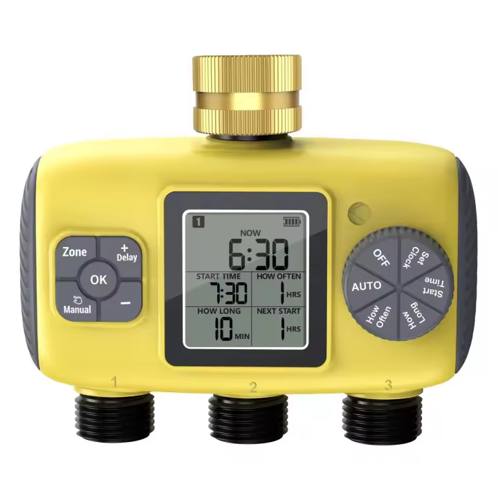 Temporizadores de agua automáticos Insoma-3 para salidas, sistema de riego de jardines y herramienta de programación de pulverización con control independiente - 1