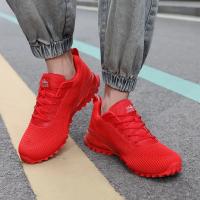 Zapatillas de correr transpirables para hombre, zapatos deportivos de diseñador de lujo, para gimnasio, trotar, informales, para caminar, de verano - details 28