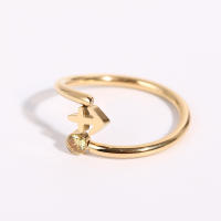 Anillo de Zodiaco Ajustable Miravia Anillo de Constelación con Circonio y Piedra Natal, Regalo Astrológico para Mujer/Hombre, Acero Titanio, 12 Signos del Horóscopo, Anillo Abierto de Moda - details 12