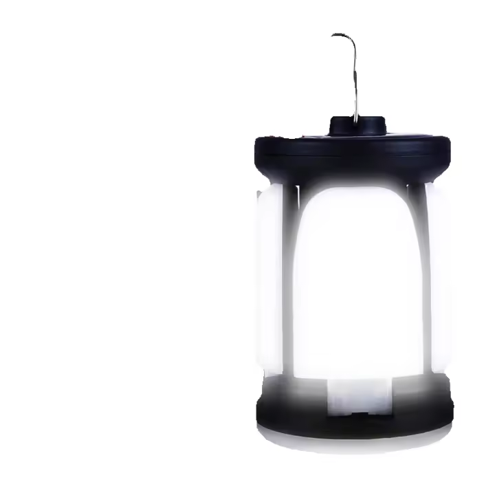 Linterna LED Solar de alta potencia para acampar, recargable, 4500mAh, 1000LM, plegable de emergencia, 6 modos de luz para acampar y pescar - 1