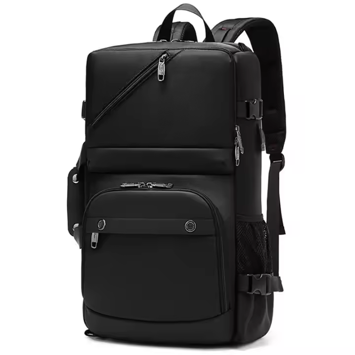 Mochila de gran capacidad para hombre, bolsa de ocio y negocios, con compartimento para zapatos y múltiples métodos de transporte - 1