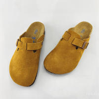 Zapatillas de Cuero Suave Antideslizante Zapatos de Playa para Hombres y Mujeres en Verano - details 4