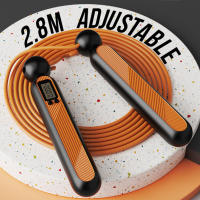 Cuerda de Saltar Digital Bicolor Longitud Ajustable Sin Cable Ideal para Deportes y Aire Libre - details 5
