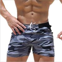 Bañadores para hombre, pantalones cortos deportivos para natación de verano, ropa de playa deportiva a la moda para hombre, pantalones de playa elásticos de secado rápido - details 2