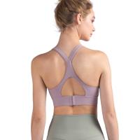 Racing Back Sports Ropa deportiva Hebilla trasera ajustable Sujetador de yoga de alto soporte - details 17