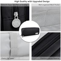 Estuche Escolar Con 3 Compartimentos, Estuche Escolar De gran Capacidad, Estuche De lápices Organizador Para Maquillaje - details 2
