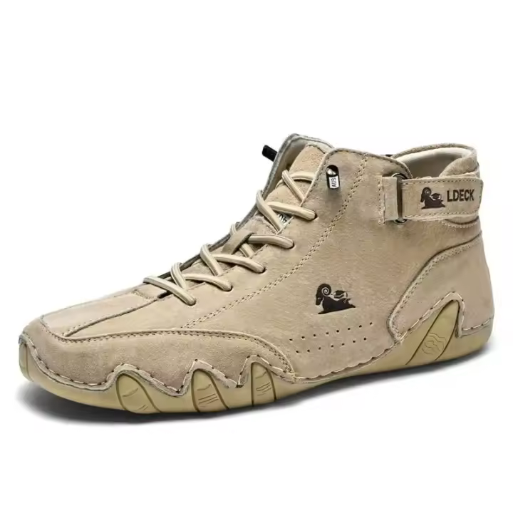 Botas Informales De Motocicleta Para Hombre, Zapatos Impermeables De Alta Calidad, Calzado De Lujo, Invierno, 2023 - 1