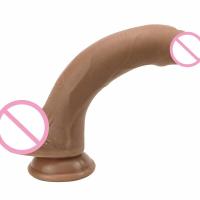Leten-glande expuesto de silicona que imita es con ventosas, consoladores realistas, estimuladores de masaje Anal y vaginal, masturbador, Juguetes sexuales para adultos - details 11