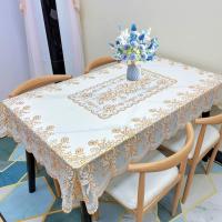 Mantel Pastoral europeo de PVC, cubierta impermeable para mesa, a prueba de aceite, para cocina, comedor - details 5
