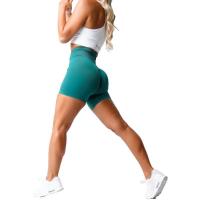 NVG Shorts de Lycra sin costuras para mujer, mallas de entrenamiento suaves, Three by Fiess, pantalones de yoga, ropa de gimnasio - details 19