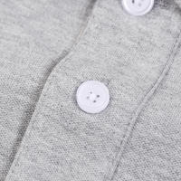 Polo de Verano Casual Camiseta de Algodón Puro para Hombres Camiseta Suelta con Logo Bordado - details 4