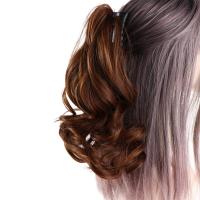 Aumento sintético del volumen del cabello, extensión de cabello, pinza de garra Natural, cola de caballo, cola de caballo ondulada corta, peluca de cola de caballo, peluca de media cola de caballo - details 12
