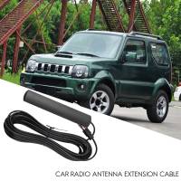 ANT-309 Antena de radio para automóvil - Parche de antena de radio FM universal para automóvil Amplificador de antena de radio negro Soporte aéreo para parabrisas - details 5