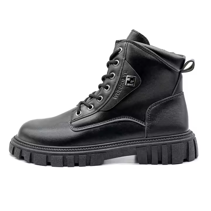 Precio al por mayor, Dropshipping, nueva llegada personalizada para hombres, botas casuales de cuero genuino - 1