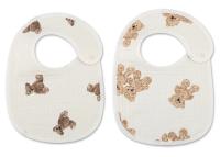 Baberos de Algodón para Bebé Impermeables Paquete de 2 Suaves Toallas de Saliva para Recién Nacidos Niños y Niñas Madre & Bebé - details 14