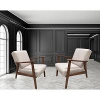 Butaca Antimanchas de Estilo Nórdico - Butacas de Salón de Madera Maciza - Totalmente MONTADA - Fabricada en España - details 2
