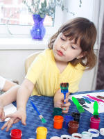 Cepillos de Pintura de Esponja para Niños, Herramientas de Dibujo para Niños, Pintura templana, Artesanías DIY - details 5