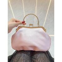 Nuevo Kelly francés brillante hecho a mano para banquete con incrustaciones de diamantes, bolso de cena con lazo, bandolera de hombro. - details 5