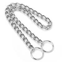 Collar de cadena de serpiente para mascotas, Gargantilla ajustable de acero inoxidable para entrenamiento de perros, Bulldog - details 7