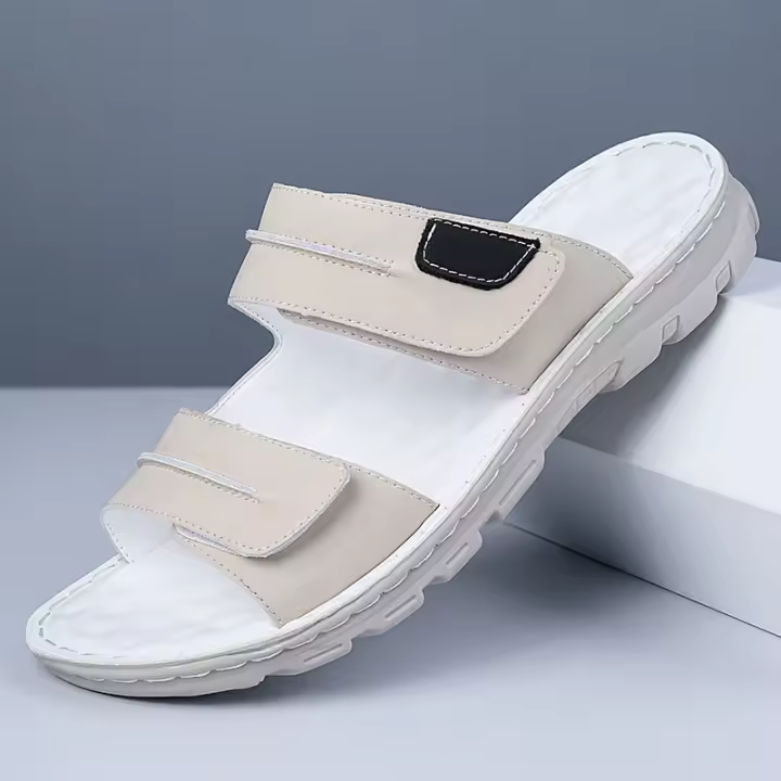 Nuevas Sandalias de Verano 2025 para Hombres Antideslizantes, Uso Doble, Gran Tamaño, Zapatos de Playa - 1