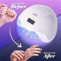 Secador de uñas LED de 48W, Gel de uñas, curado de luz UV, con 4 temporizadores, Sensor automático, Pantalla LCD, Herramientas, 1 unidad - details 2