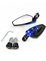 Espejo Lateral de Motocicleta en Aluminio 7/8" 22mm Par Universal para Motocicletas con Manillar y Espejo Trasero - details 3