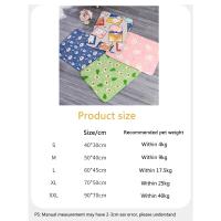 Alfombrilla para Suelo Resistente a la Humedad para Perros y Mascotas Cojín para Sofá de Refrigeración Alfombrilla para Dormir para Gatos Amigable con la Piel Alfombrilla para Cama para Mascotas - details 0