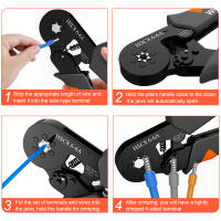 Alicates Pelacables multiherramienta, cortador de Cable, alicates de prensado de alambre, herramienta de electricista - details 4