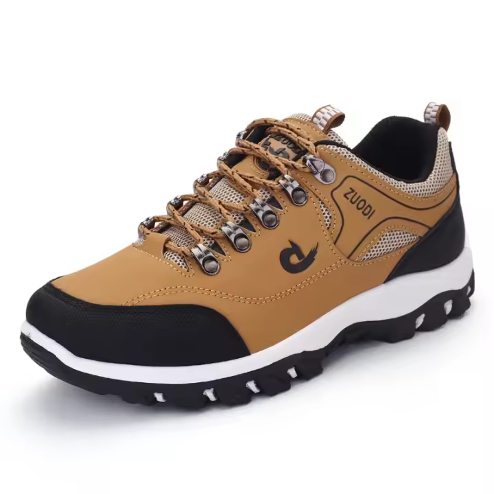 Zapatos de hombre, zapatos informales de cuero para hombre, zapatillas de deporte para primavera, Otoño e Invierno, tenis masculinos, zapatos ligeros para caminar - 1