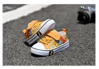Cordones de lona informales para niños y niñas, cordones de dinosaurios de dibujos animados, dinosaurio, clásico, moderno, novedoso - details 16