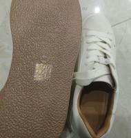 Zapatos de cuero genuino de alta calidad para mujer, zapatillas informales de tenis con plataforma, vulcanizados, 5,5 cm - details 7
