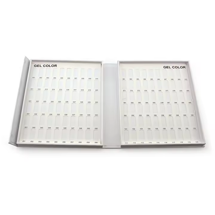 Herramienta de Color para Uñas KADS 120 Tips Carta de Colores para Manicura Gel Ejemplo de Salón Mostrador de Arte de Uñas Herramienta de Exhibición de Colores - 1