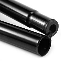 Bastón Telescópico De Aleación De Aluminio Para Senderismo Y Trekking Plegable Con Punta De Goma Para Ancianos Color Negro/Cobre - details 50