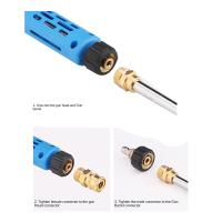 Juego de adaptadores para lavadora a presión M22-14 mm giratorio 1/4 conector a presión de rosca externa interna - details 5