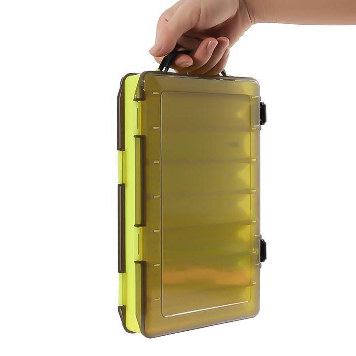 Caja Organizadora De Pesca SUPVOX - Flotante, Con Compartimentos, Para Señuelos Y Anzuelos, Portátil