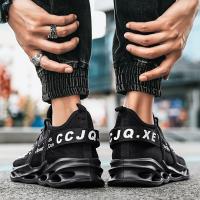 Zapatillas de correr para hombre, zapatos deportivos ligeros, clásicos, de malla, transpirables, informales, a la moda, 2025 - details 18