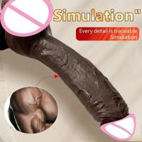 Leten-consolador grande realista para hombres y mujeres, pene largo, penetración, doble Anal, masturbación, Sexy, bienestar Sexual, Juguetes sexuales - details 6