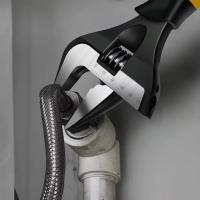 Llave ajustable CR-V, llave Universal de gran apertura de alta calidad, herramienta de reparación de plomería de alta dureza, llave de baño para casa - details 3