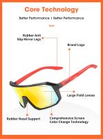 SCVCN Gafas de Sol Polarizadas Photochromáticas para Ciclismo al Aire Libre - details 2