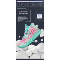 Zapatillas De Baloncesto Para Hombres Y Mujeres Antideslizantes Superficie De Malla Absorbente Transpirables Zapatos Deportivos De Moda Alta Top Para Estudiantes - details 6