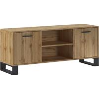 Mesa de Centro con Puertas de Roble Rústico Estilo Único para Tu Hogar Medidas 92cm x 50cm x 45cm - details 16