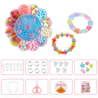 Juguetes de cuentas para niños, Juguetes educativos con cuentas para niñas, Juego de cuentas hechas a mano, 13 cuadrículas - details 3