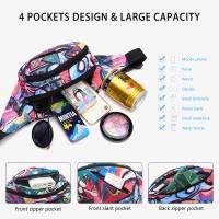 Riñonera para hombre y mujer, bolso de cintura multifunción, resistente al agua, cinturón ajustable para caminar y correr - details 10