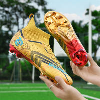 Botas de fútbol de caña alta otoño juvenil césped artificial picos AG competición profesional - details 4