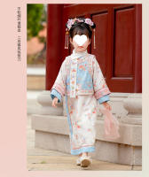 Estilo Hanfu para Niñas Conjunto de Ropa Gege de la Dinastía Qing Traje de Palacio de Concubina Inmortal Súper - details 6