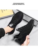 Zapatos deportivos de moda para hombre transpirables de malla fina zapatos deportivos de marea versátiles ligeros de suela blanda zapatos casuales - details 4