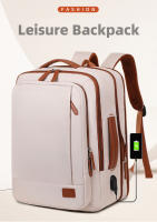 Mochila de negocios para mujer, mochila impermeable para ordenador portátil, bolsa de viaje para fin de semana con puerto USB, bolsas para estudiantes universitarios, mochila de viaje - details 0