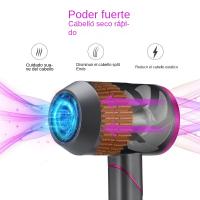 Secador de pelo iones Secadores de pelo profesional iónico, con boquilla de cabeza de soplado, Hair Dryer negativos portátil - details 8