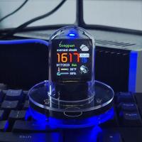 Reloj de Tiempo de Clima Nixie RGB Pantalla de Color, Temperatura y Humedad - details 0